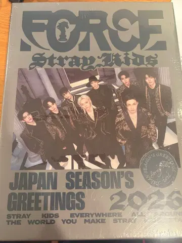 스키즈 일본 시즌 그리팅 2026 FORCE