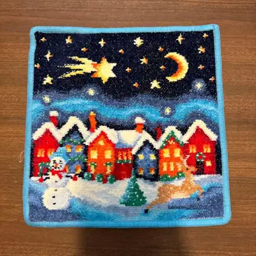 FEILER 독일 한정판 크리스마스 타월 손수건