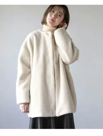 Po 보아 노카라 코트 A part by 아파트바이 아우터