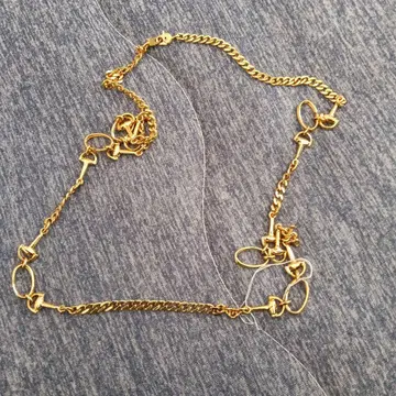 골드 체인 목걸이