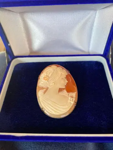 SILVER [ 새상품 ] 카메오 브로치 & 펜던트