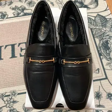 오파크 클립 로퍼 22.5 23 블랙