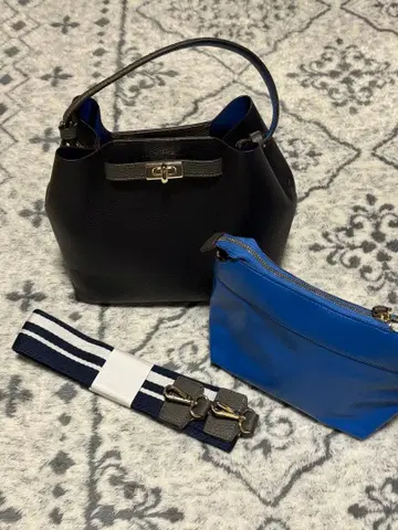 BENNE 원 핸드백 & bag in bag & 숄더 스트랩