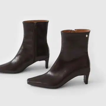 SAPPUN 부네딘 스퀘어 앵클부츠 (6cm)