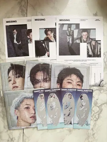 세부치 HAPPY BURSTDAY 세트 퍼즐 스크래치 엽서