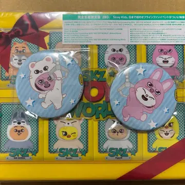 StrayKids 스키즈 토이 월드 TOY WORLD 라쿠텐 캔뱃지