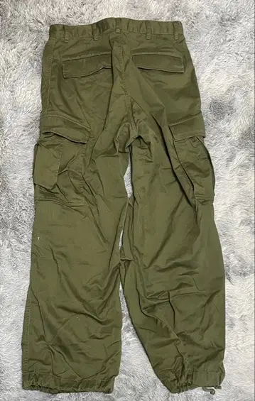 wego 사이즈 M 카고 팬츠 올리브색 와이드 실루엣