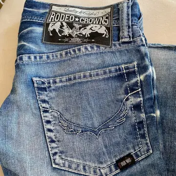 RODEO CROWNS 데미지 가공 데님 28