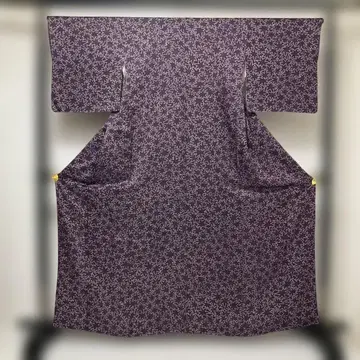 No.2887 순수 실크 단풍 패턴 코몬 새상품급