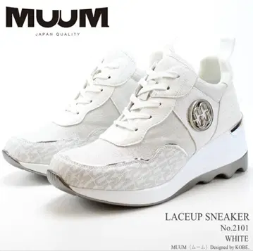[ 새상품 택 ] MUUM 무움 레이스업 웨지솔 스니커즈 2101