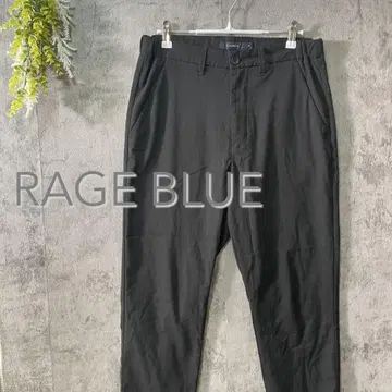 레이지블루 테이퍼드 팬츠 슬랙스 이지 팬츠 블랙