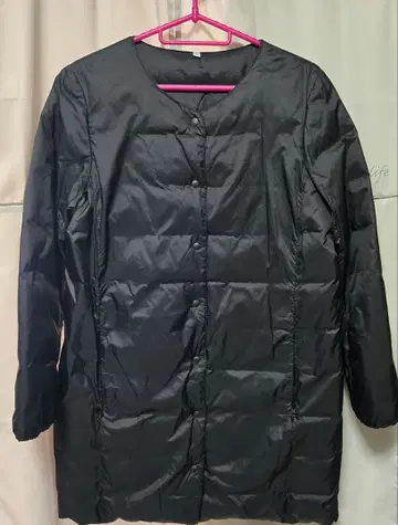 MUJI 다운 코트 블랙