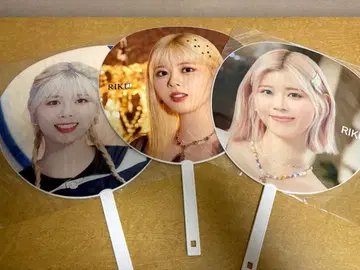 NiziU RIKU 부채 3종 세트