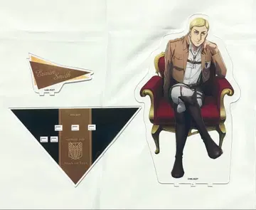 진격의 거인 엘빈 애니메이트 카페 초 대형 아크릴 스탠드