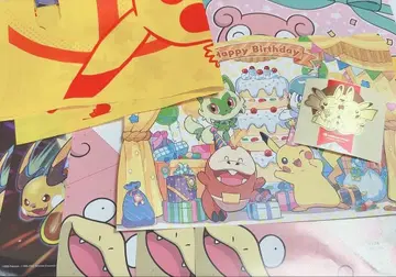 포켓몬 센터 카가와 야돈 종이접기 포함 전단지 등