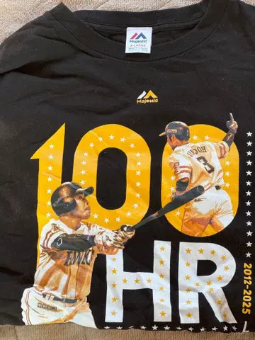 콘도 켄스케 100 HR 티셔츠 블랙