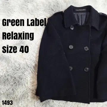 Green Label Relaxing 울 자켓 블랙 40 1493