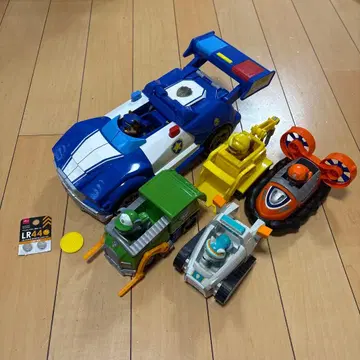 파우 패트롤 DX 변형 비클 체이스 슈퍼 폴리스카 외 4대 세트