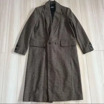 ZARA 자라 체스터 코트 오버 사이즈 롱 코트 하운드투스