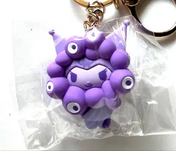 [ 한정판 ] 산리오 미야쿠미야쿠 입체 마스코트 최애 컬러 키링 쿠로미