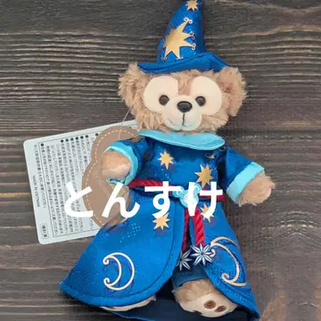 새상품 복각 더피 인형 배지 20주년 디즈니씨 비매지컬