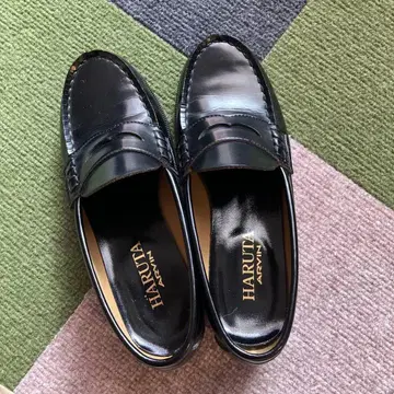[ 새상품급 ] HARUTA 블랙 로퍼 23 E