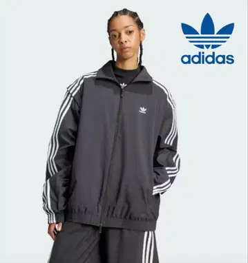 ADILENIUM 시즌 2 오버 사이즈 지퍼 오프 트랙 탑