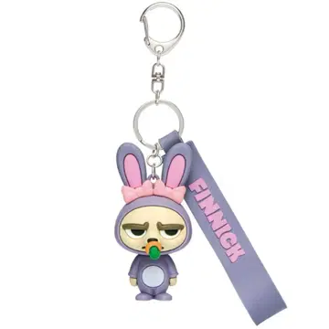 주토피아2 happy 복권 F상 러버 마스코트 키홀더