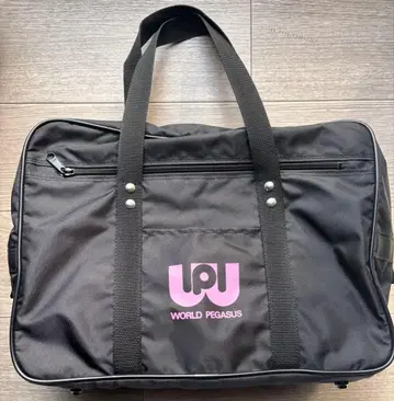 WORLD PEGASUS 블랙 토트백