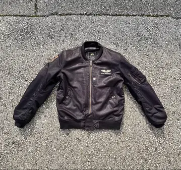 ALPHA INDUSTRIES MA-1 블랙 자켓 최종 가격 인하