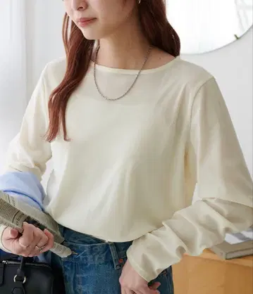 플로키 메쉬 롱 슬리브