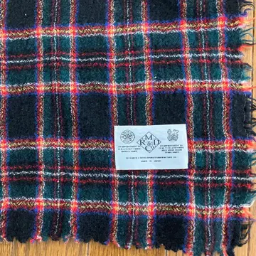 R&D.M.Co- 올드맨즈 테일러 타탄 체크 담요