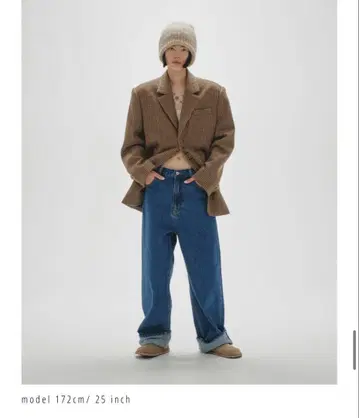 [택 포함 새상품] Todayful Cary'sDenim 블루 25인치