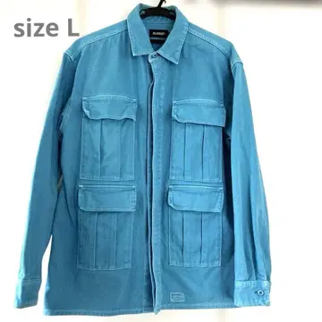 XLARGE 라이트 블루 데님 자켓 L