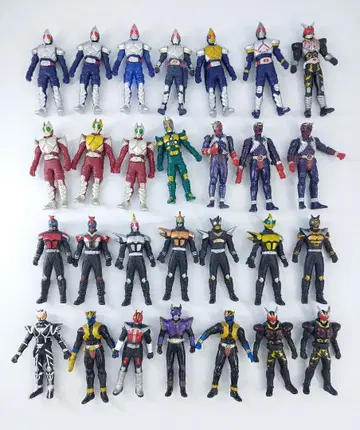 가면라이더 피규어 소프트 비닐 세트 28개