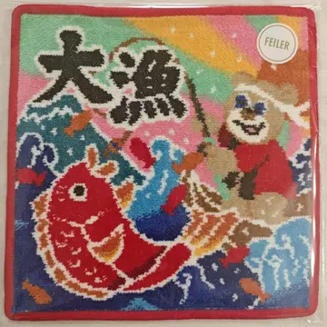 페이러 손수건 미사용 새상품 타이료니코니코마루 WEB 한정판