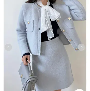 SNIDEL 라이트 그레이 가디건