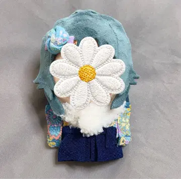 후리소데 하카마 블루 x 네이비 누이 의류 10cm