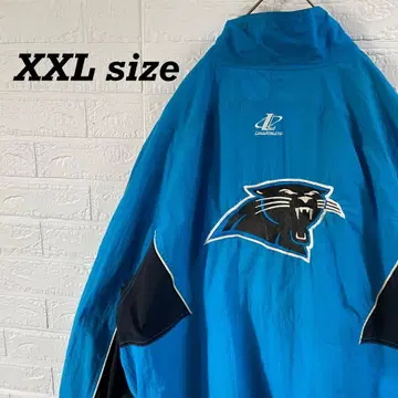 NFL 팬서즈 초 오버 사이즈 백 로고 나일론 자켓