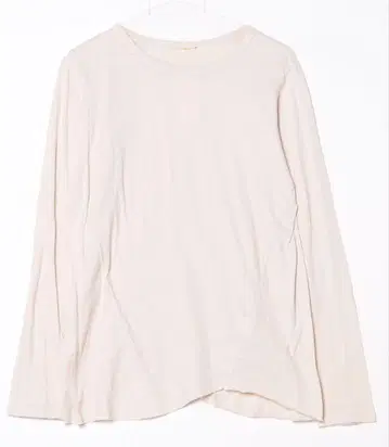 새상품 익명 두지엠 클라세 Layering T셔츠 에크루 베이지