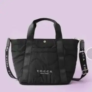 TOCCA 퀼팅 숄더 토트 백 블랙 새상품급