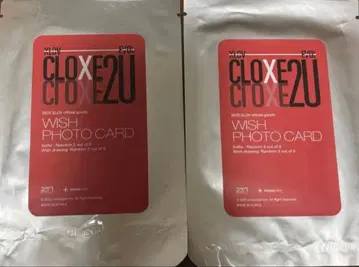 XLOV CLOXE2U 트레이딩 카드 미개봉