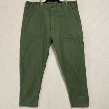 orSlow 오어슬로우 슬림핏 퍼티그 팬츠 사이즈 XXL(5)