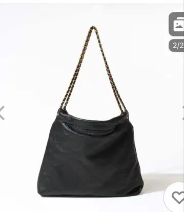 HAYNI 소가죽 퀼팅 숄더 골드 체인