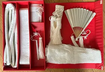시로무쿠 소품 세트 성인식 후리소데 일본 정통의상 소품 세트