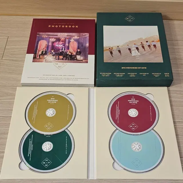 방탄소년단 BTS 2016 메모리즈 Dvd