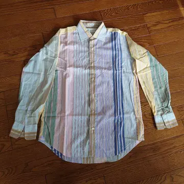 YAMANE DELUXE 스트라이프 셔츠 사이즈 38