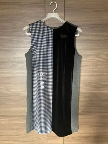 PICONE 무릎 기장 오버롤 스커트