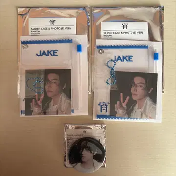 ENHYPEN 제이크 요이 슬라이더 케이스 & 캔뱃지