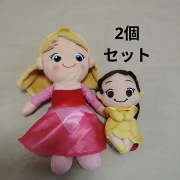 프린세스 봉제 인형 2개 세트